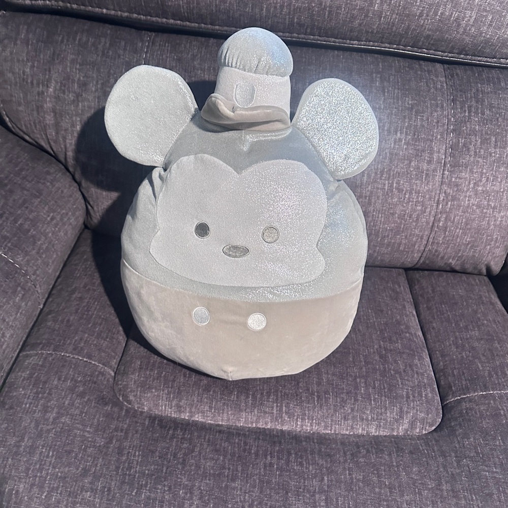 Squishmallows Disney Steamboat Willy Plush.